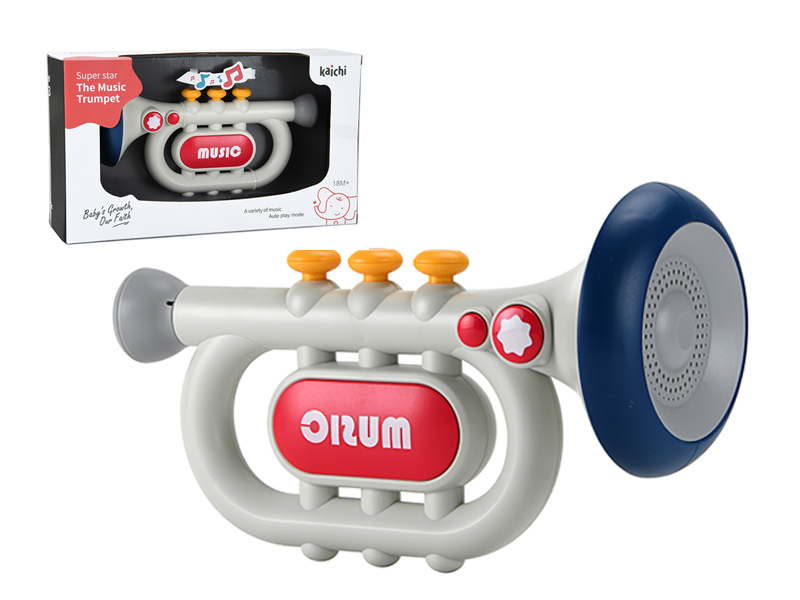 Trumpet Music With Light