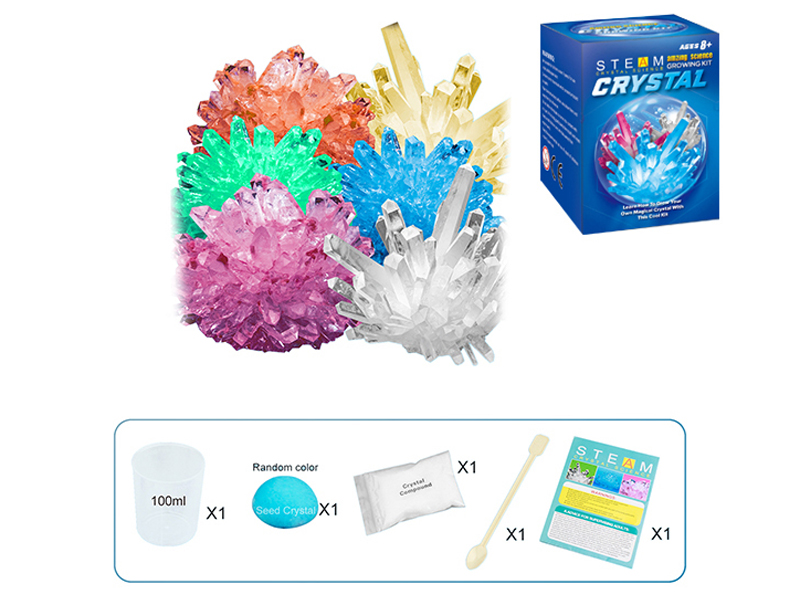 Crystal Planting And Growth Science Experiment (1 Crystal)