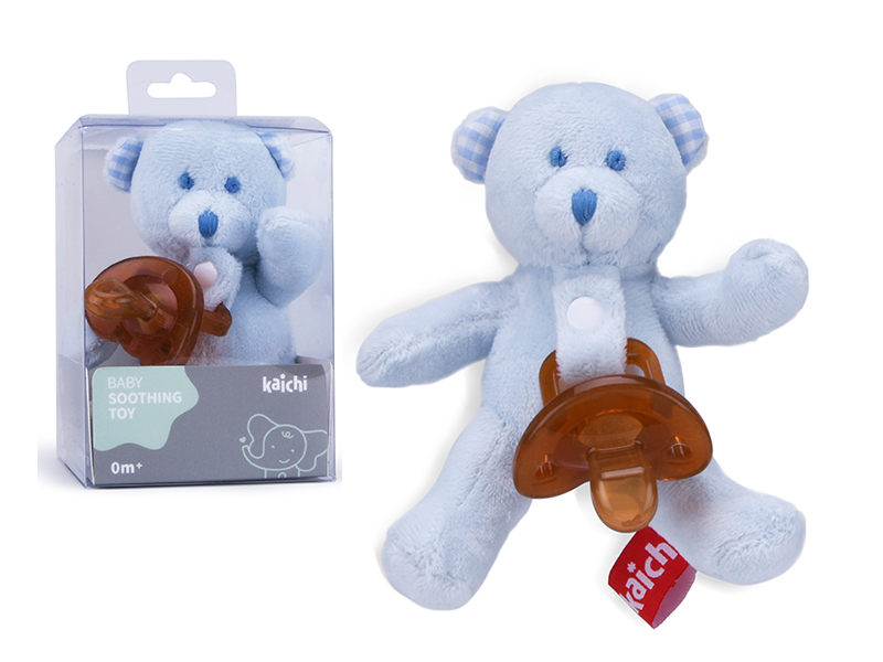 Bear Comfort Plush Doll (Silicone Pacifier 1)
