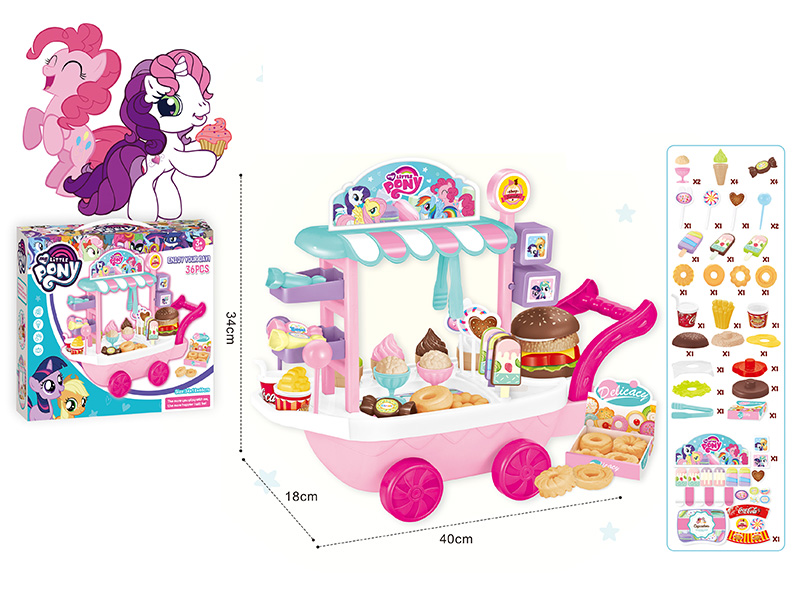 Dessert Boat - Pony Horse