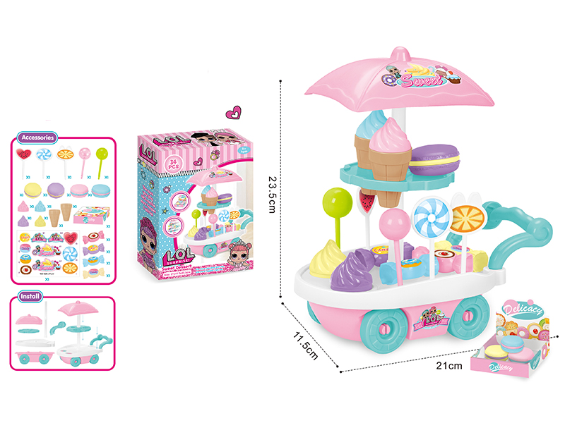 Dessert Car Pony