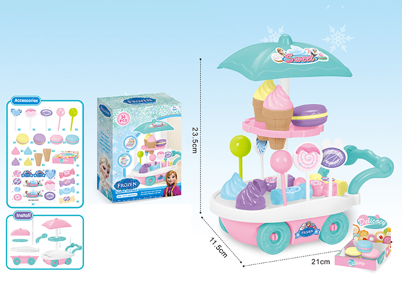 Dessert Car Snow And Ice