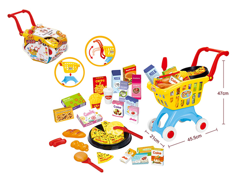 Shopping Cart + Pizza
