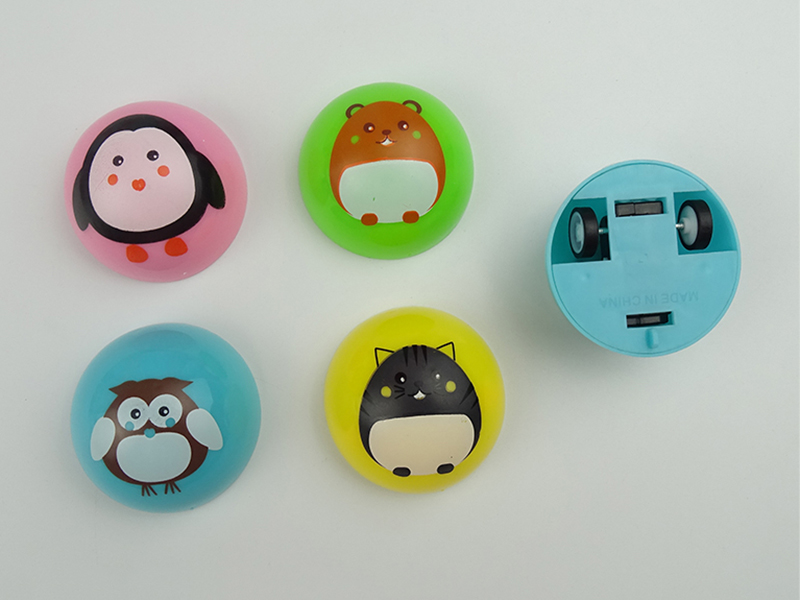 Animals Semicircle Pull Back Car