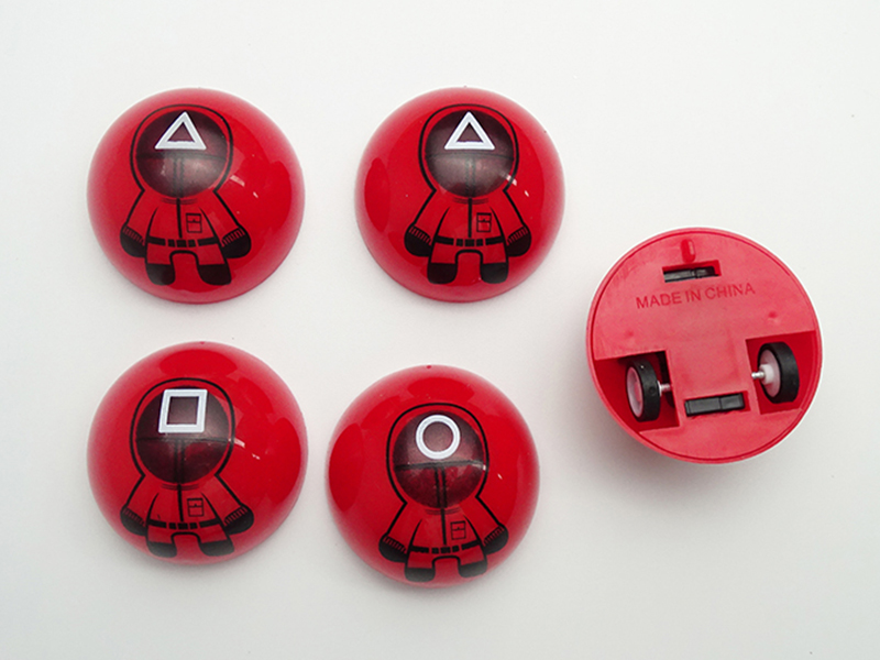 Squid Game Semicircle Pull Back Car