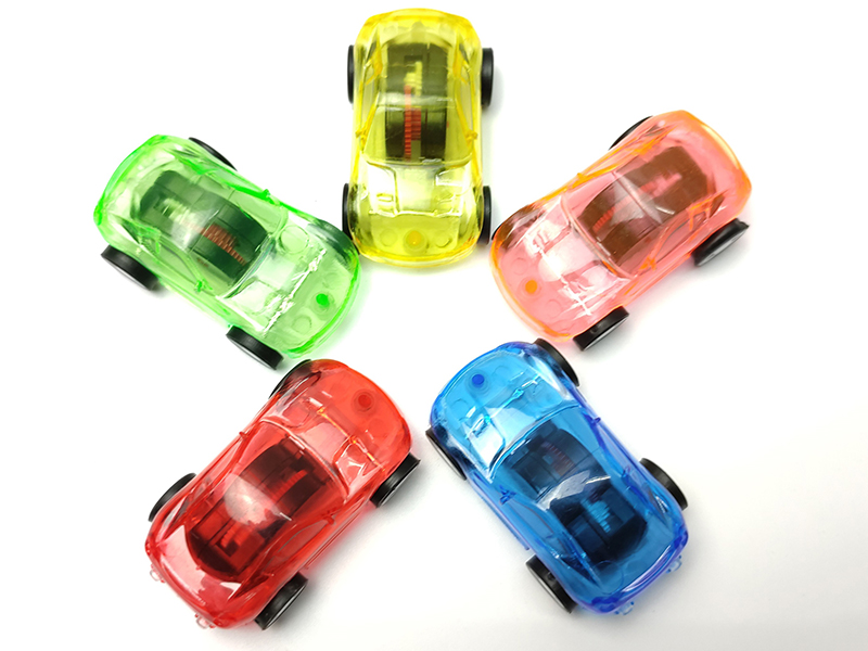 Transparent Pull Back Car