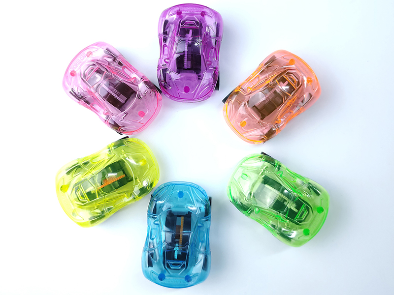 Transparent Pull Back Car