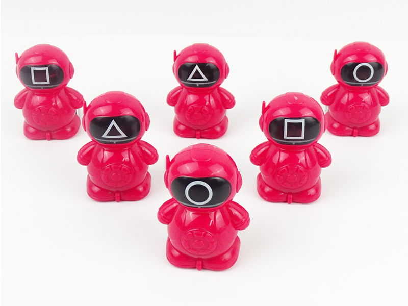 Squid Game Robot Pull Back Car