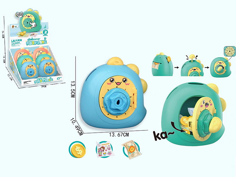 Dinosaur Piggy Bank 6pcs