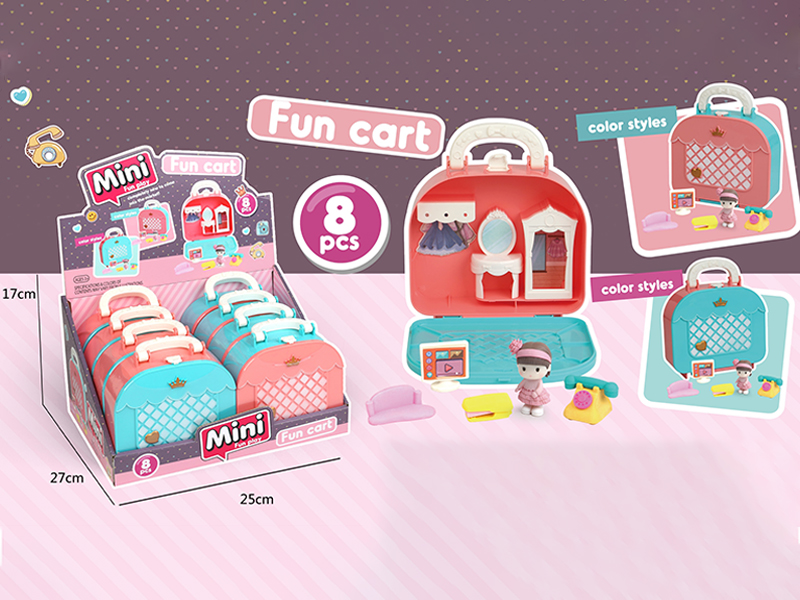 8Pcs Mini Handbag Eraser