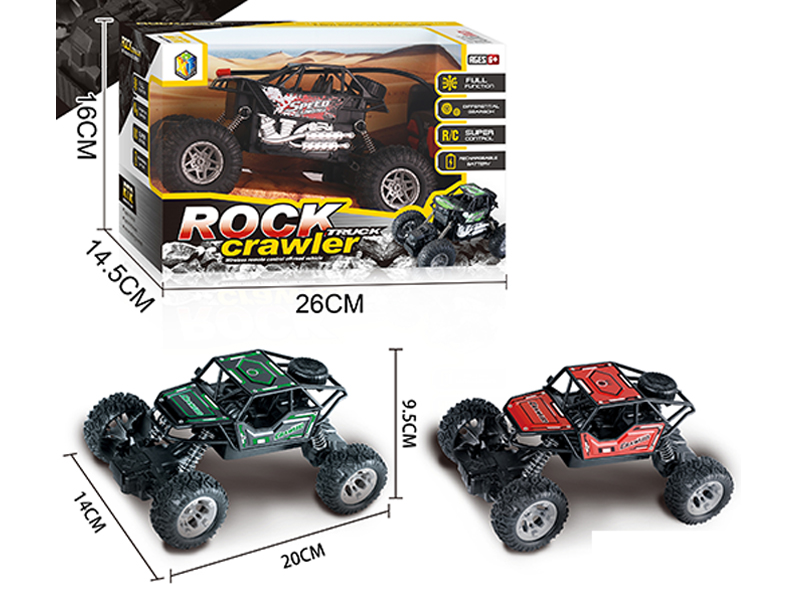 1:18 R/C Alloy Climbing Car