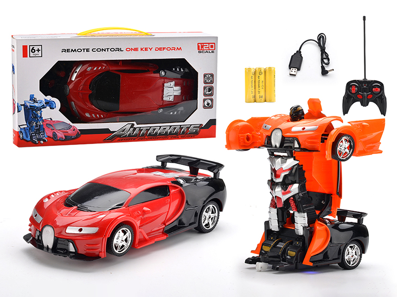 1:18 R/C Bugatti Deformation Vehicle