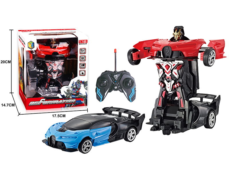 1:18 R/C Bugatti Gt Deformation Vehicle