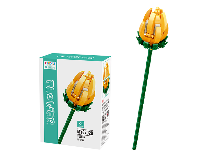 Building Block Flower Series - Tulips