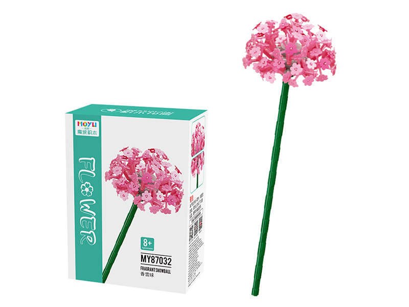 Building Block Flower Series - Fragrant Snowball