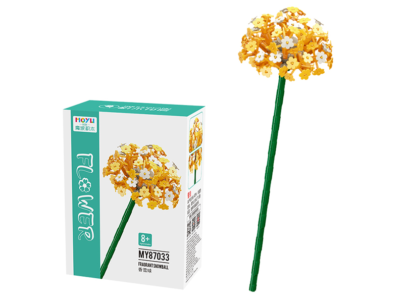 Building Blocks Flower Series - Fragrant Snowball