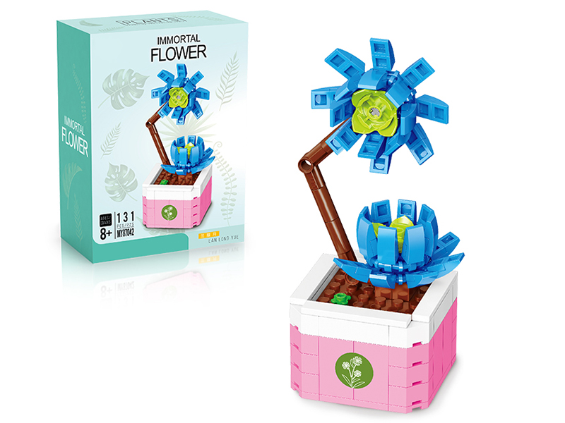 Building Blocks Succulent Pot Plant 140PCS