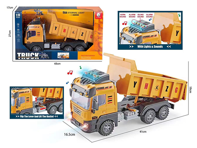 1:10 Friction Engineering Vehicle With Light And Music