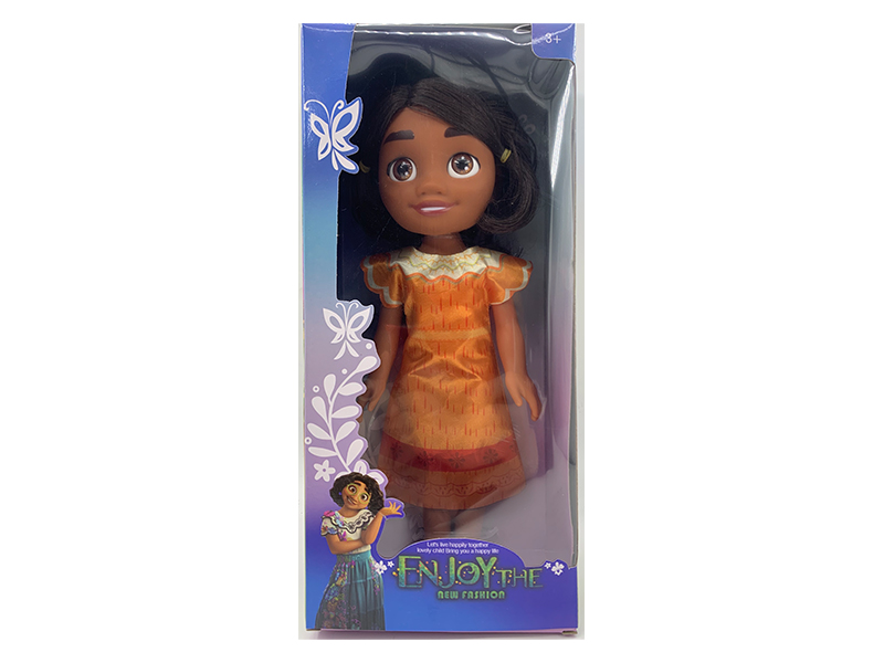 10 Inch 3D Eye Full Body Enamel Princess With Music