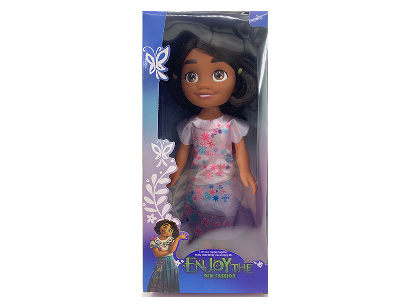 10 Inch 3D Eye Full Body Enamel Princess With Music