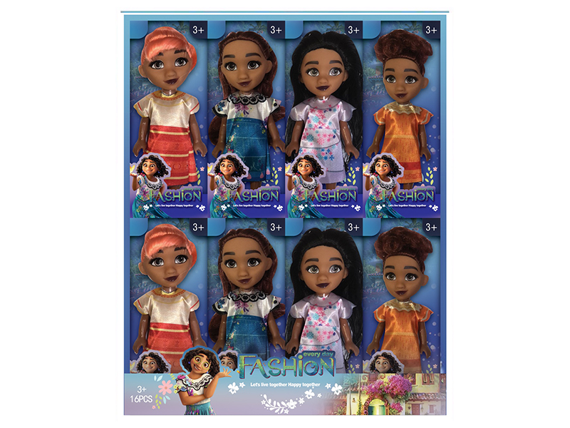 16Pcs 6 Inch Magic House Full Of Princesses