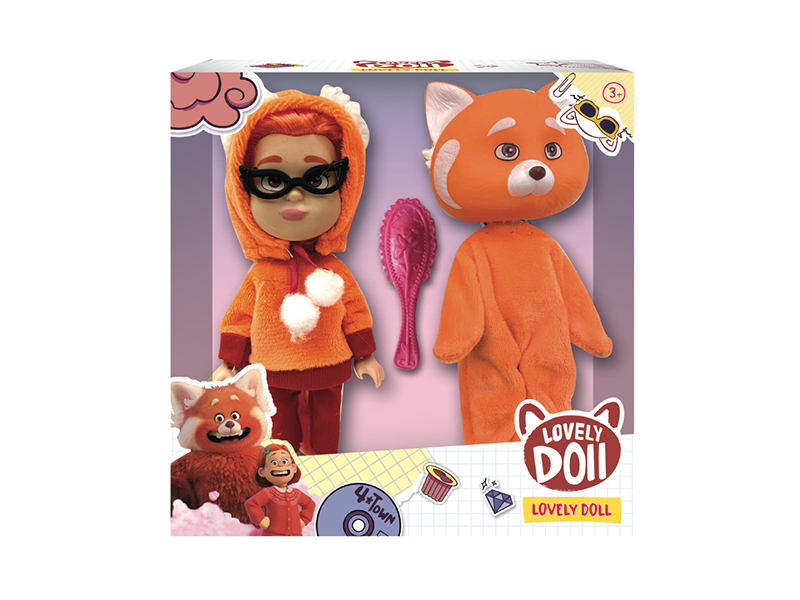 6 Inch Youth Deformation Record Double Comb With Glasses