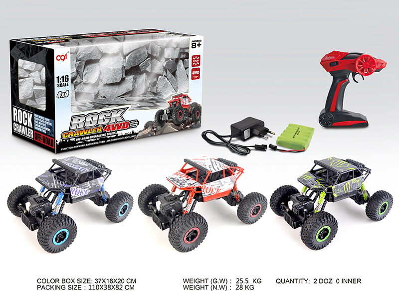 1:16 4WD 2.4G R/C Rock Crawler