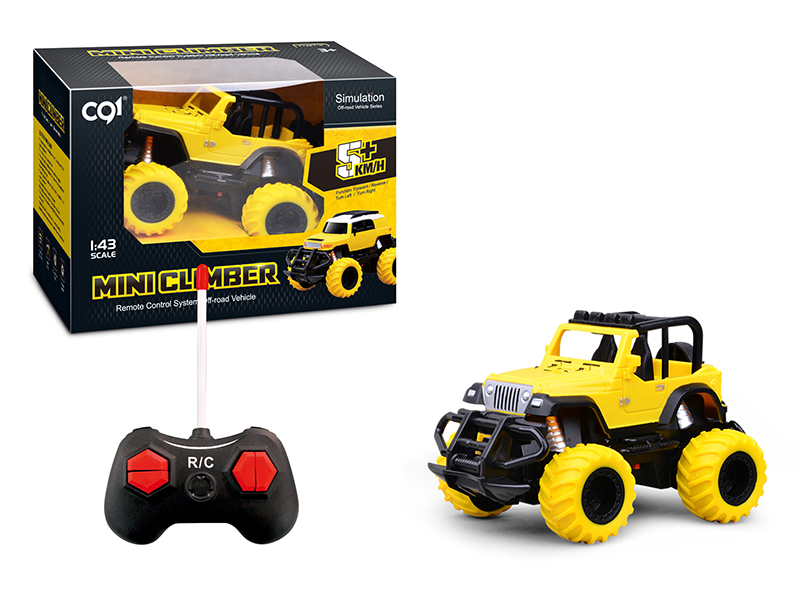 1:43 Four-Channel Remote Control Off-Road Vehicle With Light