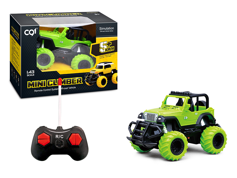 1:43 Four-Channel Remote Control Off-Road Vehicle With Light