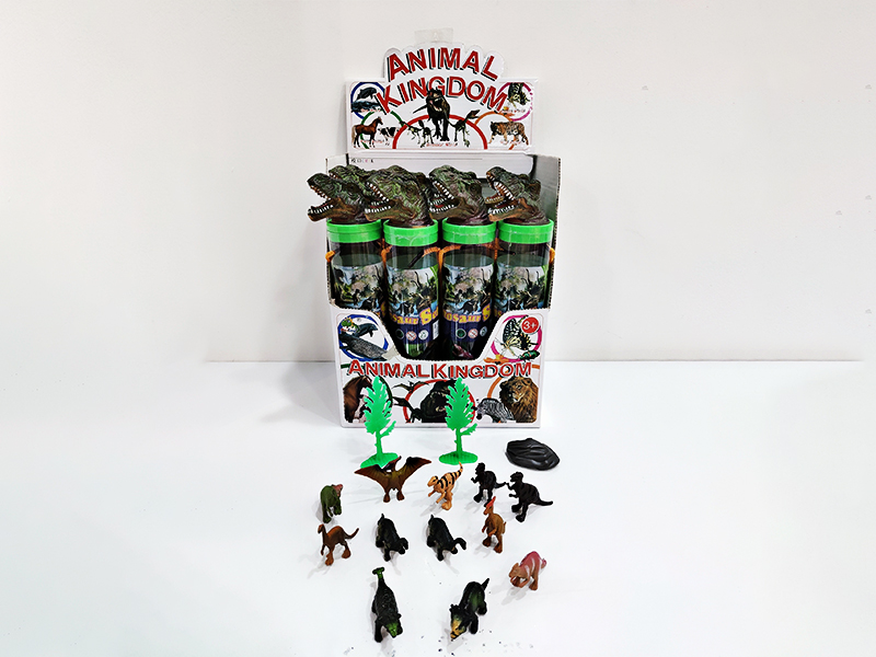 12 2-Inch Dinosaurs + 3 Accessories