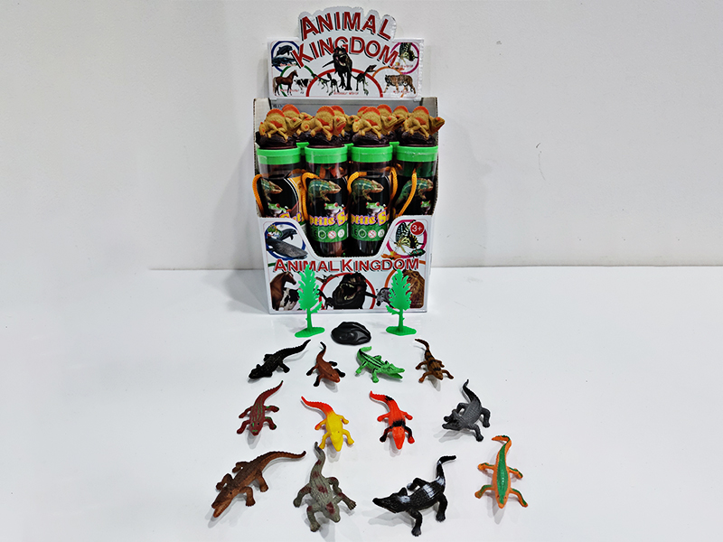 12 2-Inch Crocodile + 3 Accessories