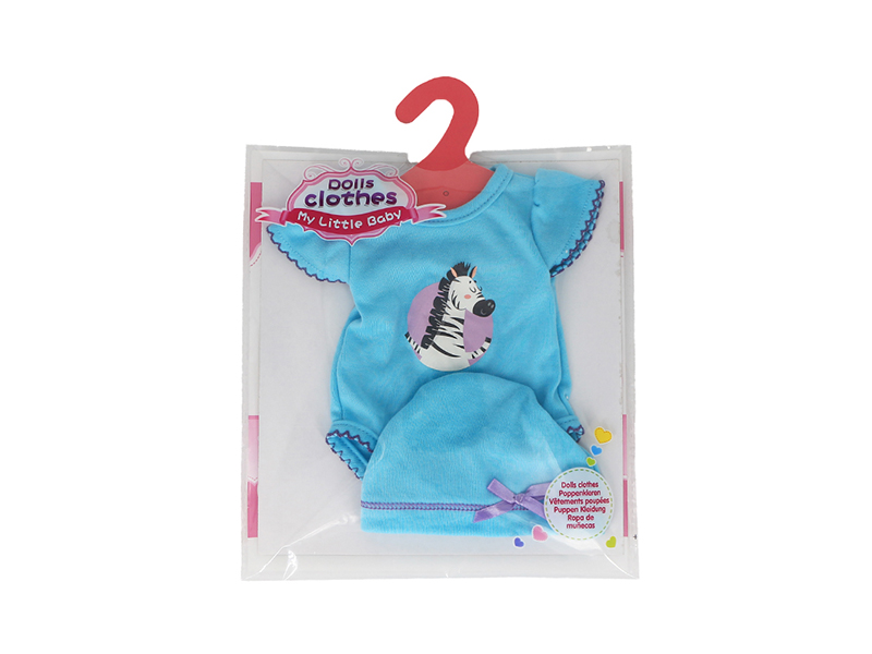 Doll Dress - Pink Orchid Tooth Bottom Clothes (Including Hat)