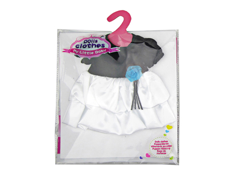 Doll Dress - Black White Skirt