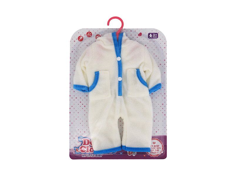 Doll Dress - 18 Inch Bear Hat Bodysuit