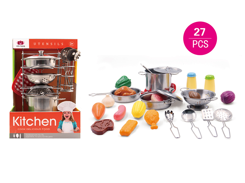 Stainless Steel Kitchen Set 27pcs