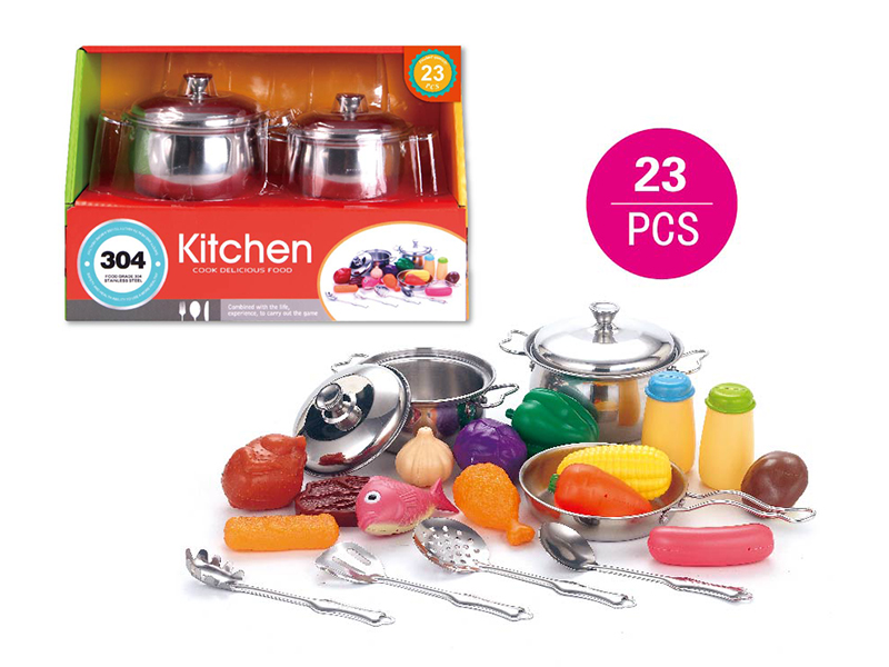 Stainless Steel Kitchen Set 23pcs