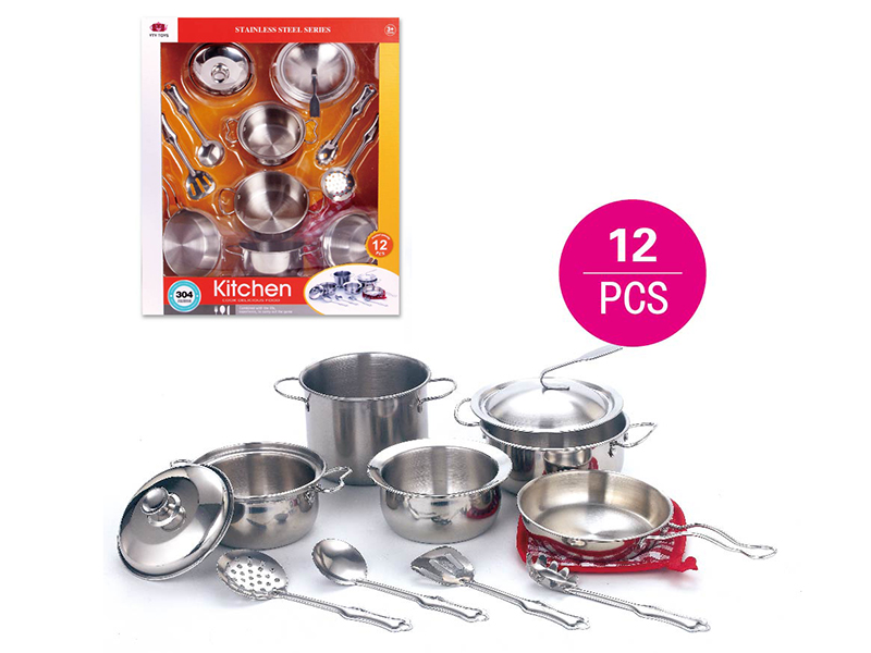 Stainless Steel Kitchen Set 12pcs