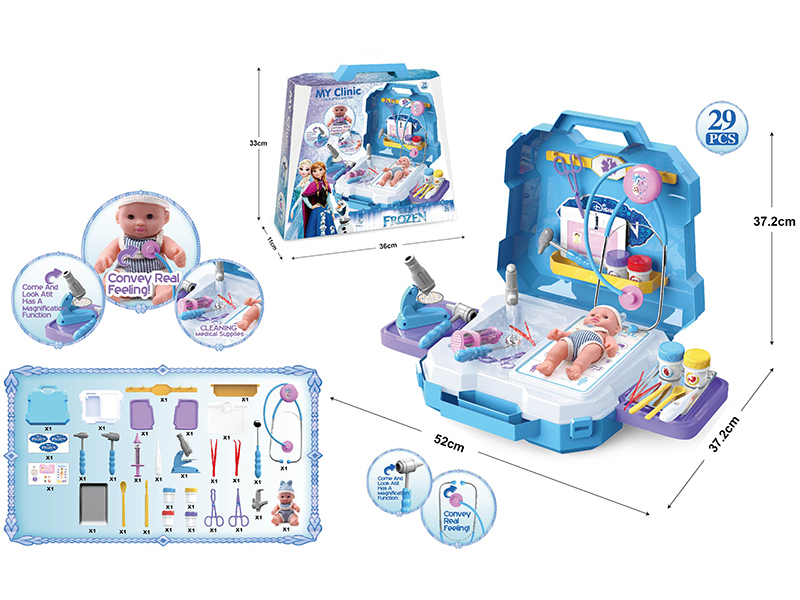 Frozen Stainless Steel Doctor Set 29PCS