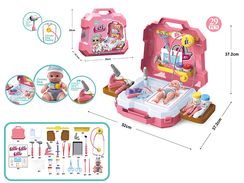 LOL Stainless Steel Doctor Set 29PCS