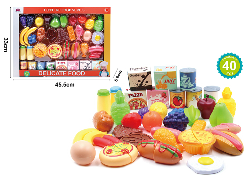 Food And Fruit Set 40pcs