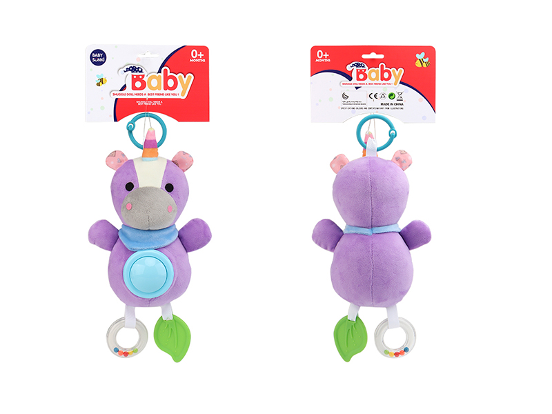 Plush Sound And Light Soothes The Unicorn