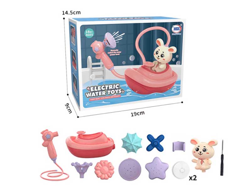 B/O Bathroom Water Rabbit