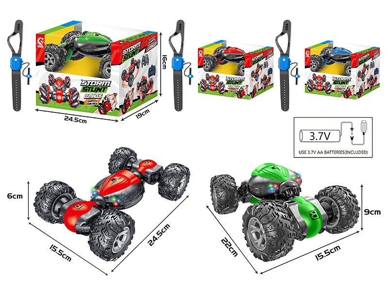 1:18 R/C Off-Road Wheel Twisting Car (Watch Remote Controller)