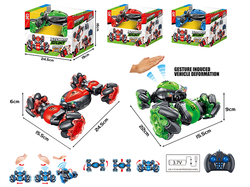 1:18 R/C Mecanum Wheel Twisting Car