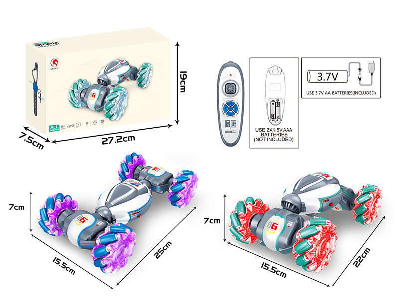 1:18 R/C Universal Wheel Twisting Car