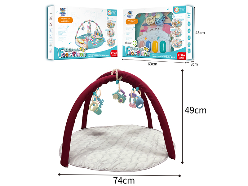 Baby Play Mat(Round Blanket Washable)