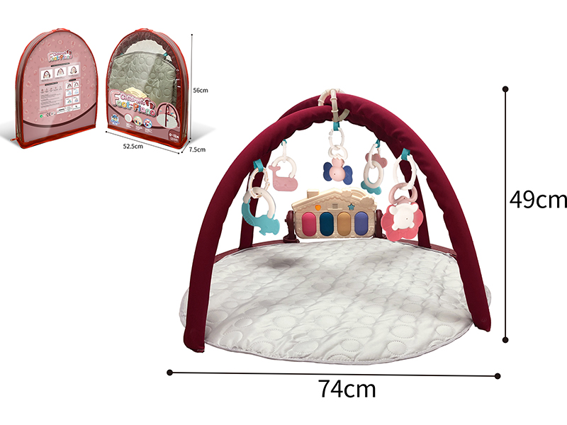 Pedal Piano Crawling Blanket