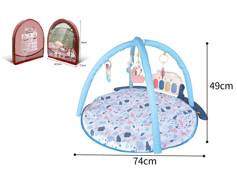 Pedal Piano Crawling Blanket