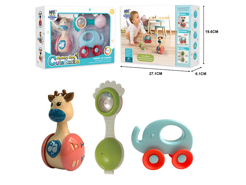 Environmental Tumbler Baby Rattles