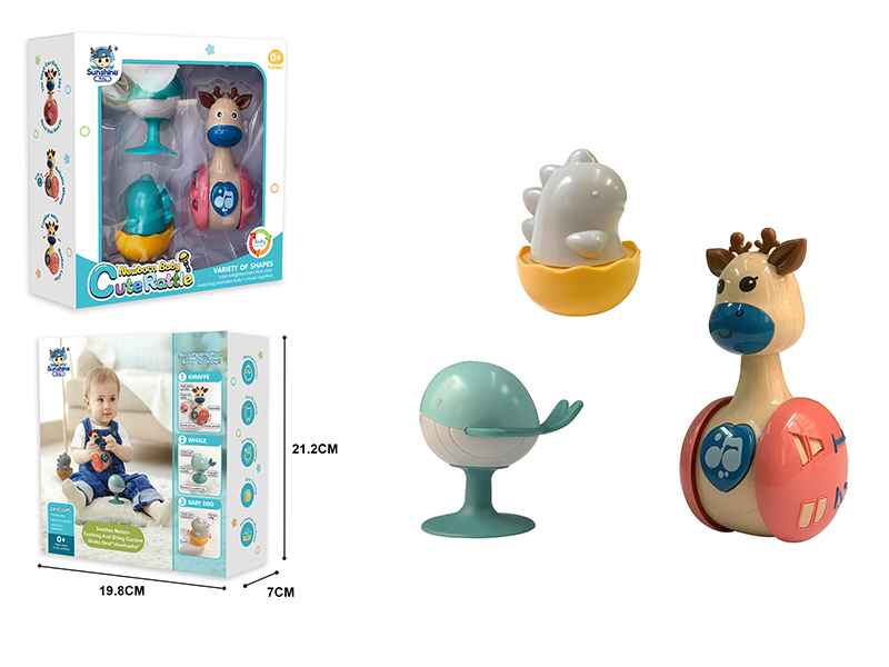 Environmental Tumbler Baby Rattles